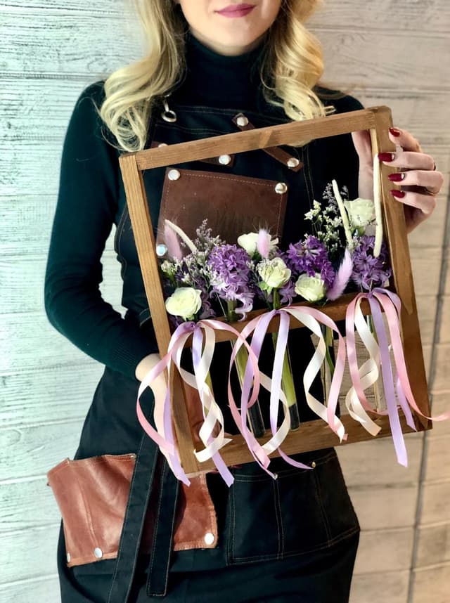 Композиция в пробирках "Грация" Композиция в пробирках "Грация"