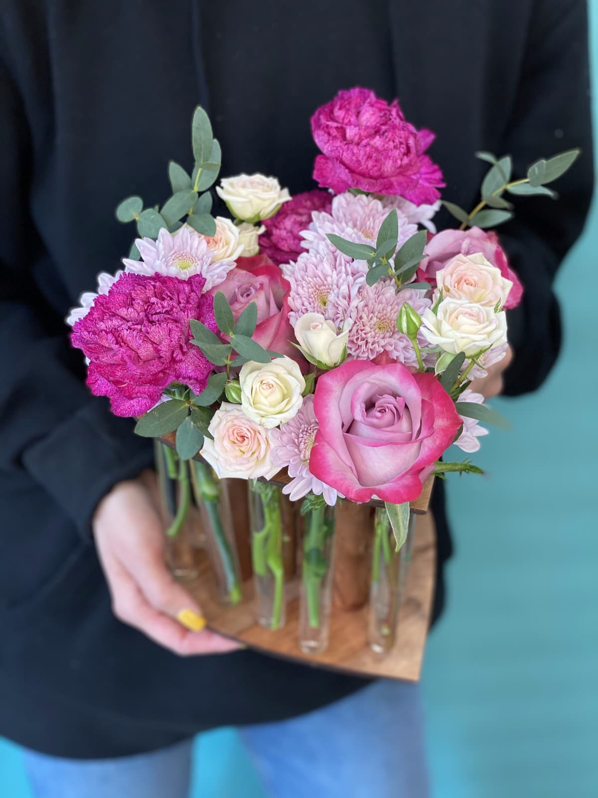 Композиция в пробирках "Lilac note"