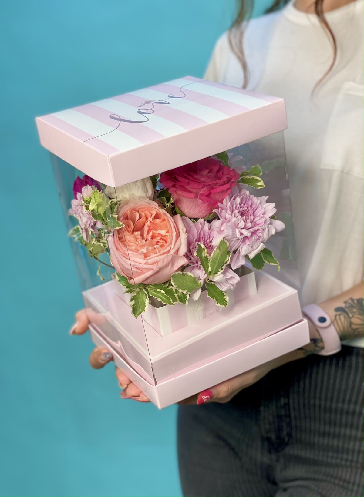 Композиция в прозрачном боксе №2