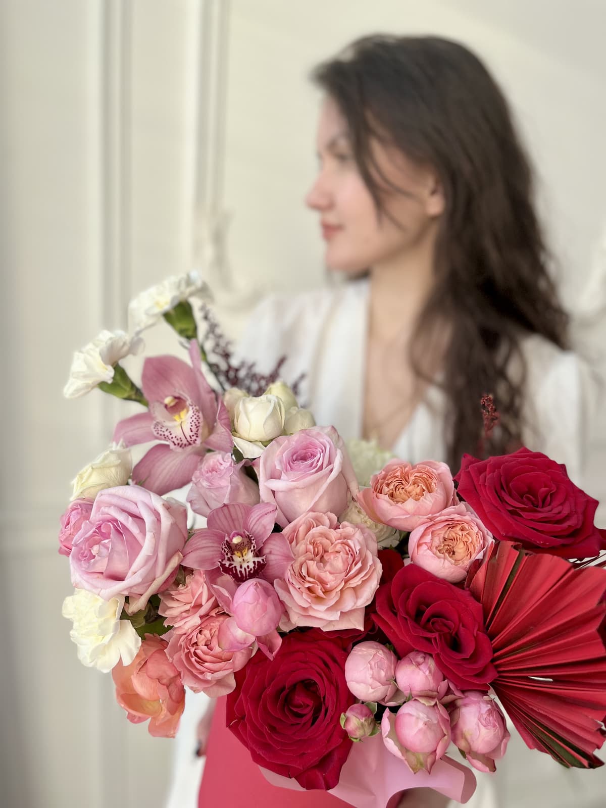 Композиция в шляпной коробке "Мечтать"