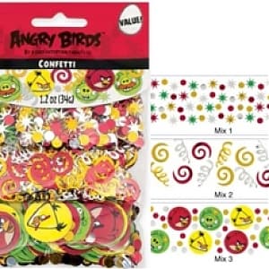 Конфетти Angry Birds 3 вида/34гр/A Конфетти Angry Birds 3 вида/34гр/A