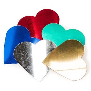 Конфетти большие сердца ассорти 17гр Конфетти большие сердца ассорти 17гр