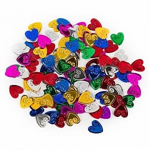 Конфетти Эмбоссированные сердца 17гр Конфетти Эмбоссированные сердца 17гр