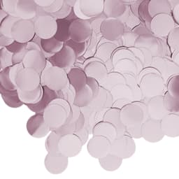 Конфетти круглое розовые хром 1 см., 1 гр.