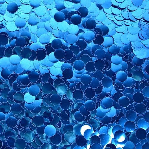 Конфетти круглое синее 1 гр Конфетти круглое синее 1 гр