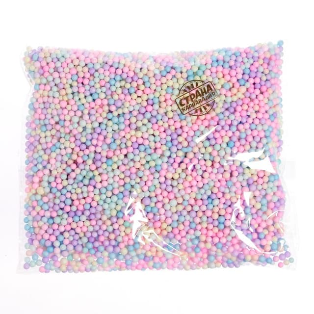 Конфетти пенопласт цветное 1 гр Конфетти пенопласт цветное 1 гр