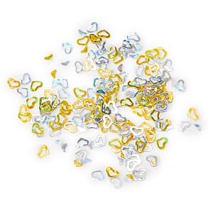 Конфетти сердце серебро,золото 17гр Конфетти сердце серебро,золото 17гр