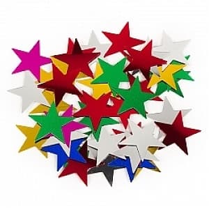 Конфетти звезды ассорти 17гр Конфетти звезды ассорти 17гр