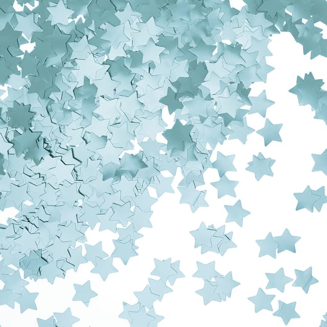 Конфетти звезды голубой хром 1,5 см , 1 гр Конфетти звезды голубой хром 1,5 см , 1 гр