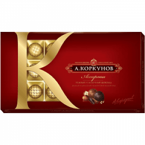 Конфеты Коркунов в коробке