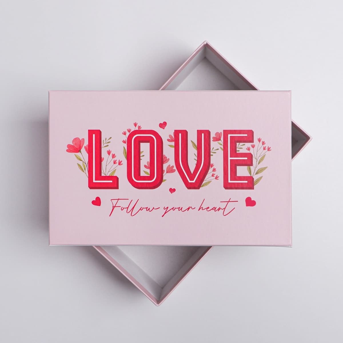 Коробка «Love», 20 х 12.5 х 7.5 см