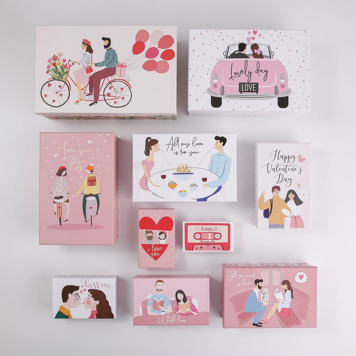 Коробка «LOVE» 22 х 14 х 8.5 см