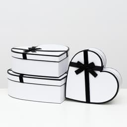 Коробка  "Сердца" , 26 x 25 x 9.5 см