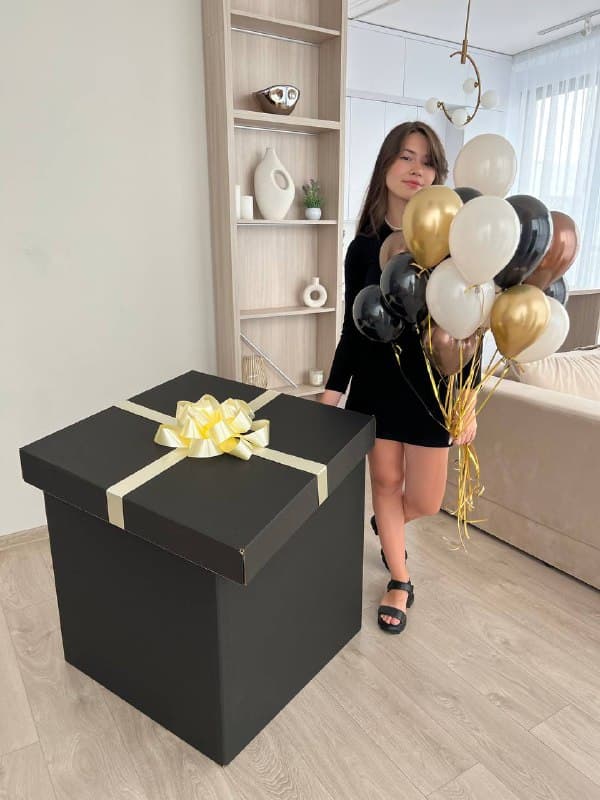 Коробка сюрприз «Black and brown»