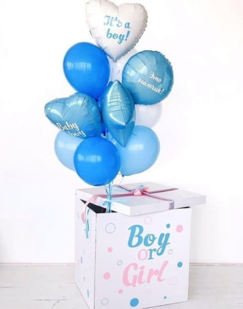 Коробка сюрприз «Это мальчик!» Коробка сюрприз «Это мальчик!»