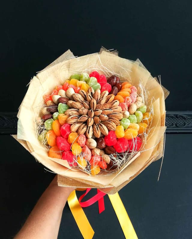 Красивые съедобные букеты "Радуга вкуса" Красивые съедобные букеты "Радуга вкуса"