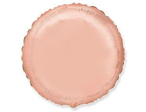 Круги металлик 45 см розовое золото /fm Круги металлик 45 см розовое золото /fm