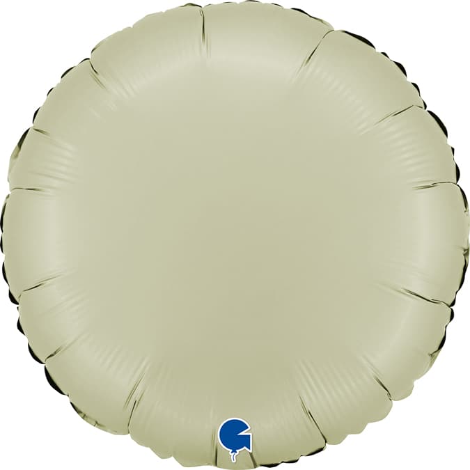 Круги сатин оливковые 45 см