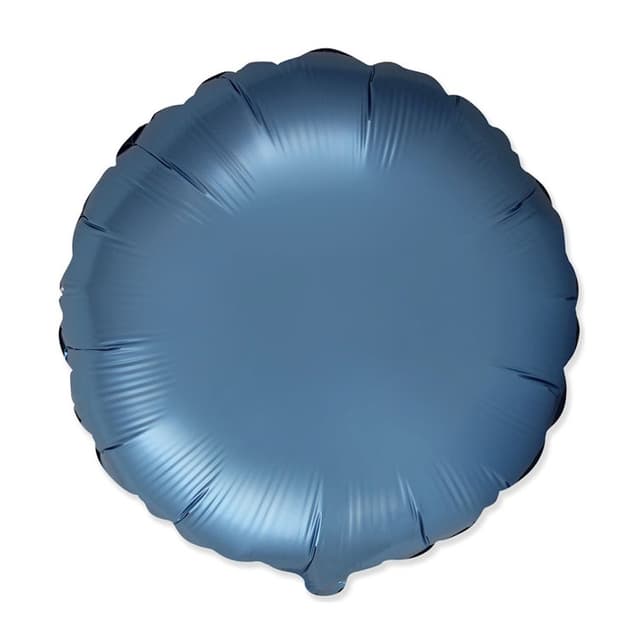 Круги сатин стальной синий / steel blue 45 см Круги сатин стальной синий / steel blue 45 см
