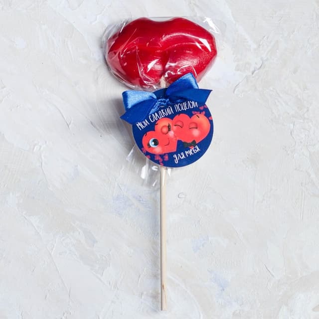 Леденец на палочке «Сладкий поцелуй», 30 г Леденец на палочке «Сладкий поцелуй», 30 г