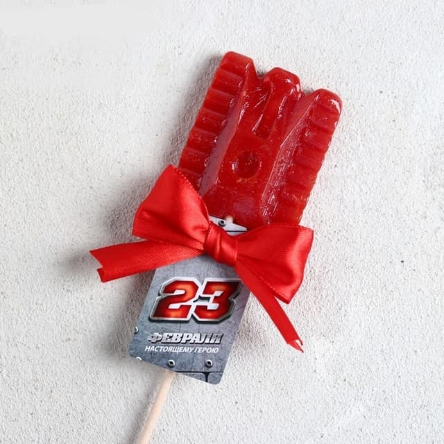 Леденец в форме танка «Настоящему герою», 27 г Леденец в форме танка «Настоящему герою», 27 г