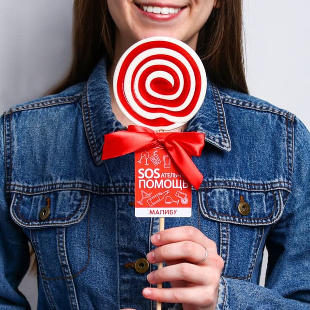 Леденец XXL «Сосательная помощь», малибу, 100 г Леденец XXL «Сосательная помощь», малибу, 100 г