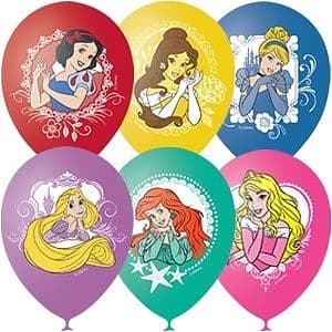 M 12"/30см Пастель+Декоратор (шелк) 1 ст. 4 цв. рис Дисней цветной Принцессы M 12"/30см Пастель+Декоратор (шелк) 1 ст. 4 цв. рис Дисней цветной Принцессы