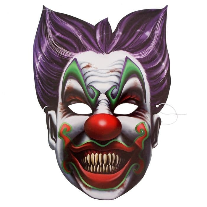 Маска карнавальная "Клоун"