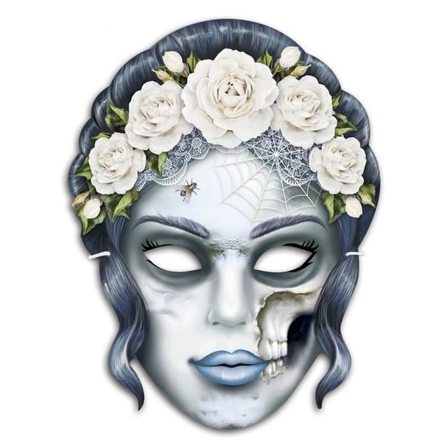 Маска карнавальная "Труп невесты" Маска карнавальная "Труп невесты"