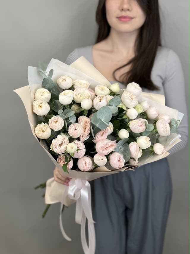 Цветочный букет "Румяна" M Цветочный букет "Румяна" M