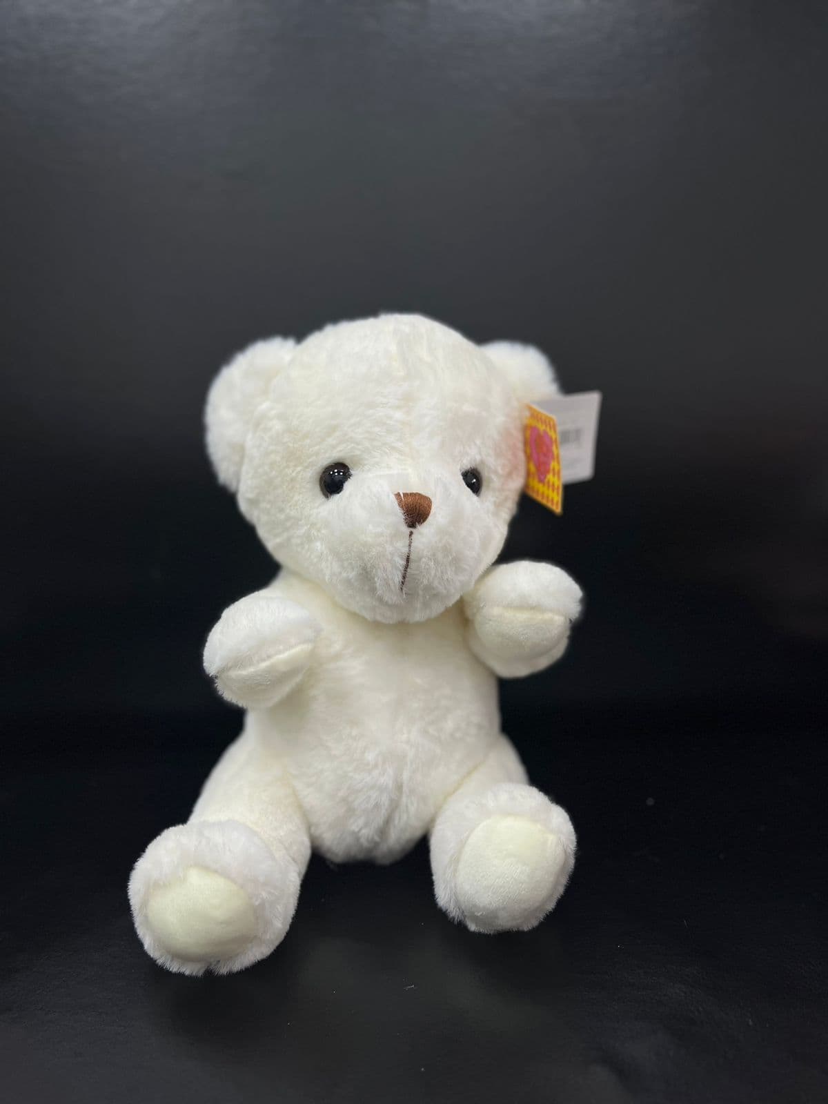 Мишка белый 23 см