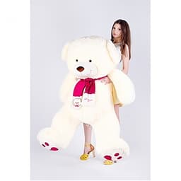 Мишка Кельвин молочный 180 см