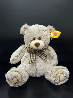 Мишка серый, 28 см