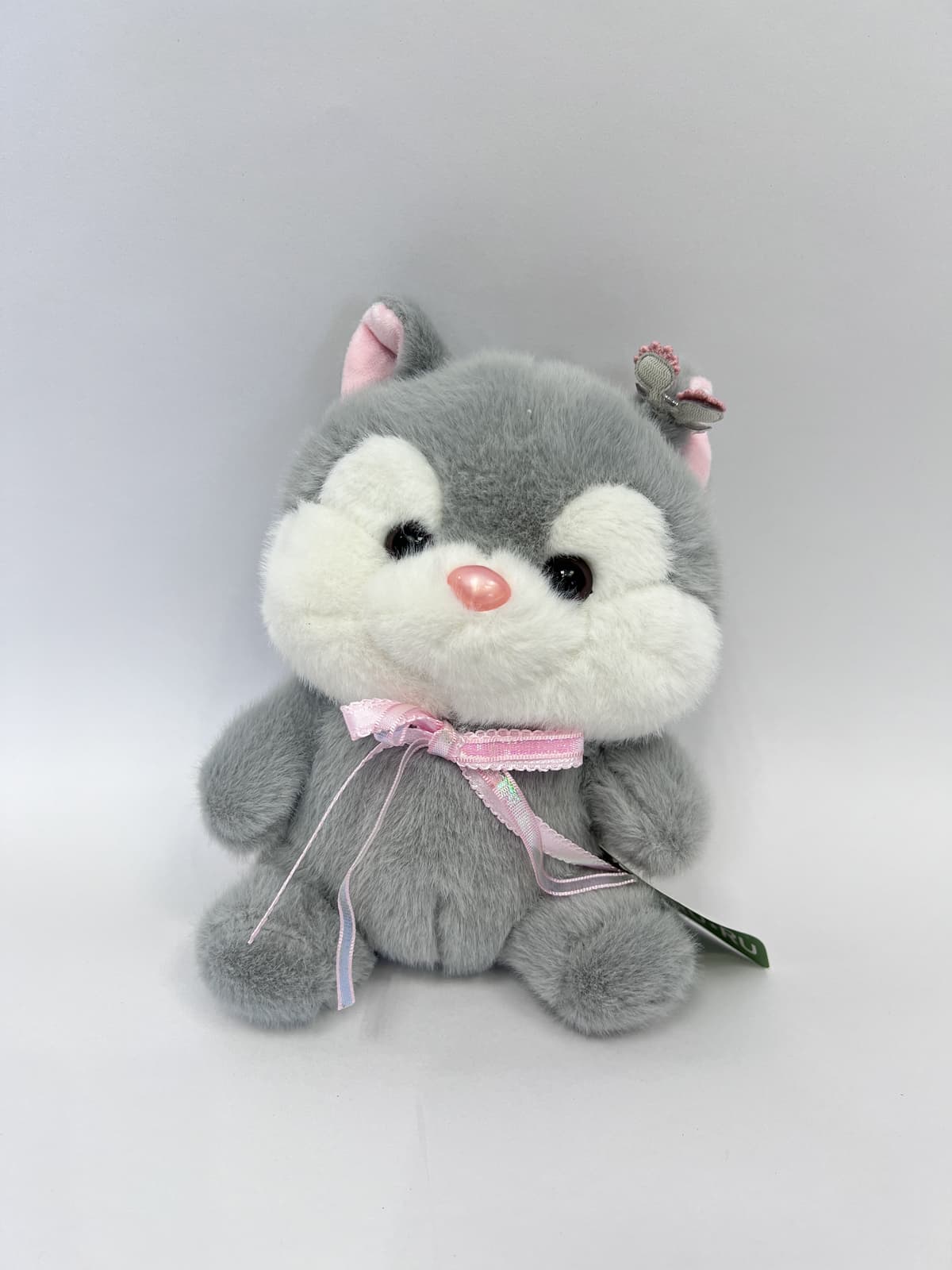 Мягкая игрушка "Котенок", серый