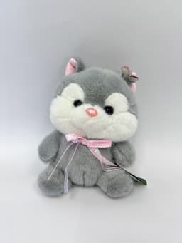 Мягкая игрушка "Котенок", серый