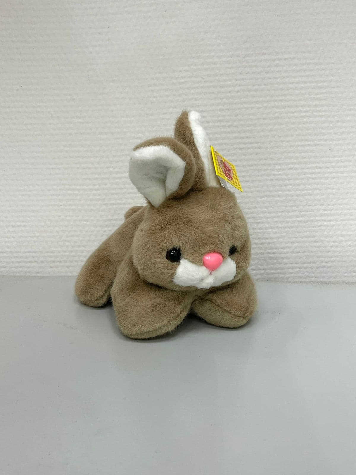 Мягкая игрушка «Кролик» песочный 19 см