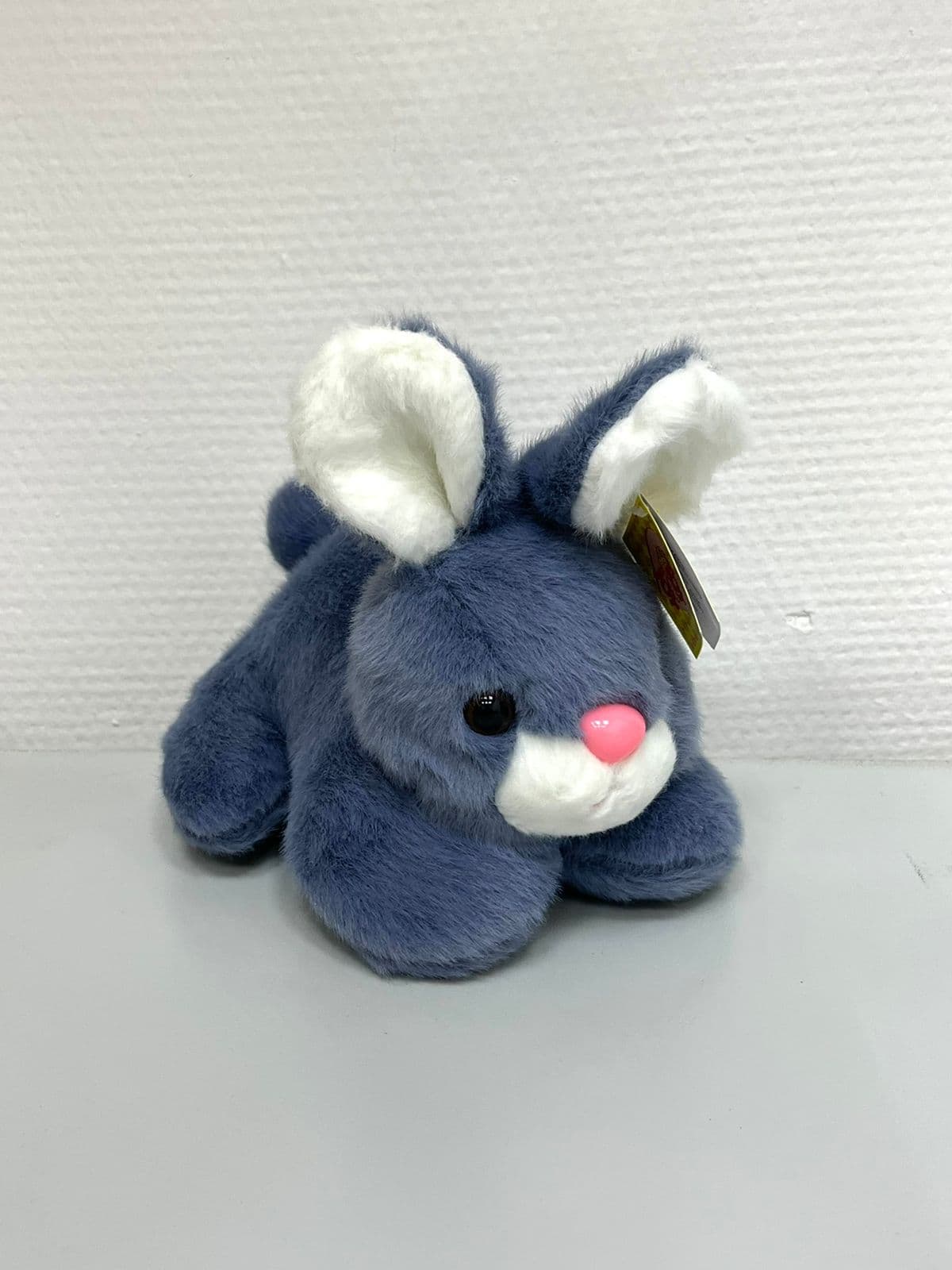 Мягкая игрушка «Кролик» синяя 19 см