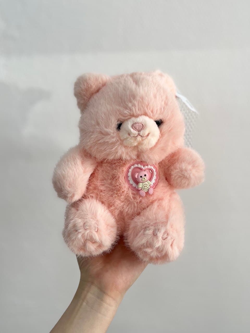 Мягкая игрушка "Медвежонок" розовый 23 см