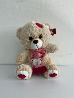 Мягкая игрушка "Мишка с шарфом" 25 см