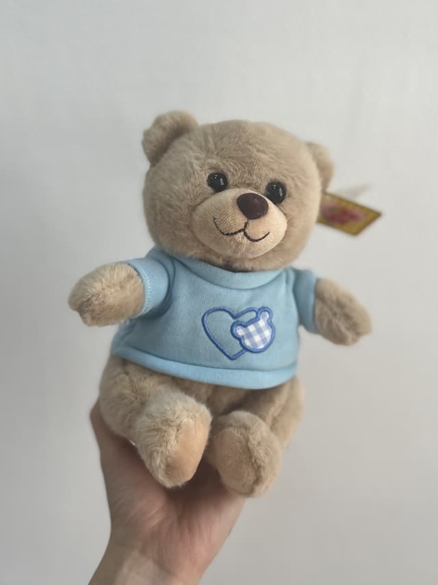 Мягкая игрушка «Мишка в голубой кофточке» 20 см Мягкая игрушка «Мишка в голубой кофточке» 20 см