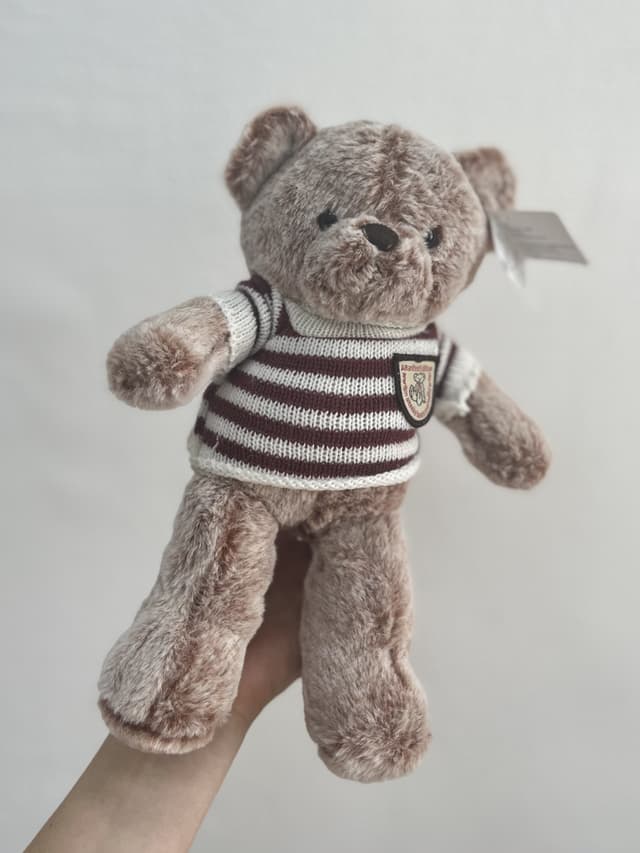 Мягкая игрушка "Мишка", в красной кофте 30 см Мягкая игрушка "Мишка", в красной кофте 30 см