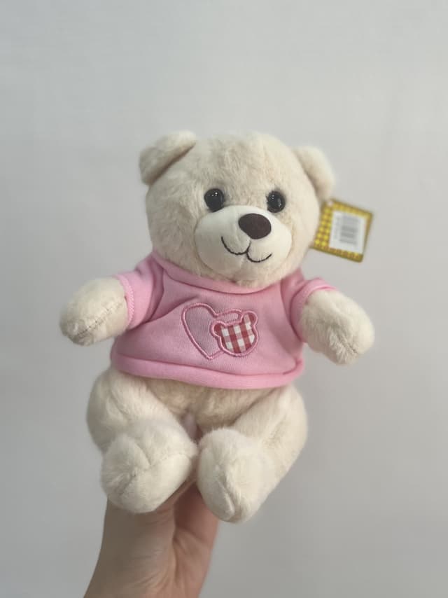 Мягкая игрушка «Мишка в розовой кофточке» 20 см Мягкая игрушка «Мишка в розовой кофточке» 20 см