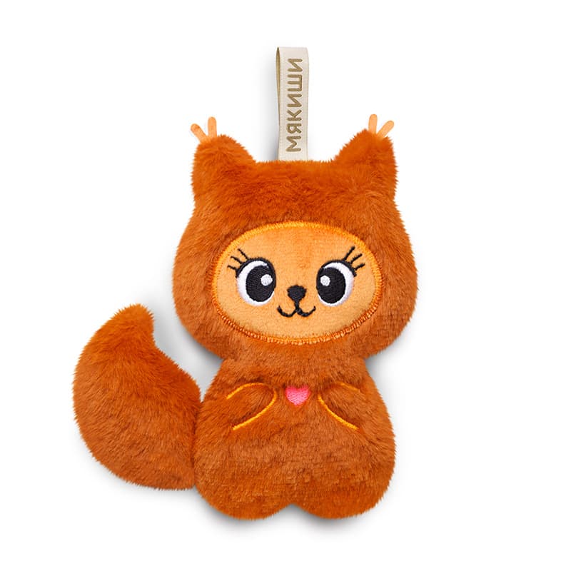 Мягкая игрушка "Мякиши" мягконабивная "Белка Лабубелка"