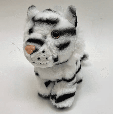 Мягкая игрушка "Тигр", белый