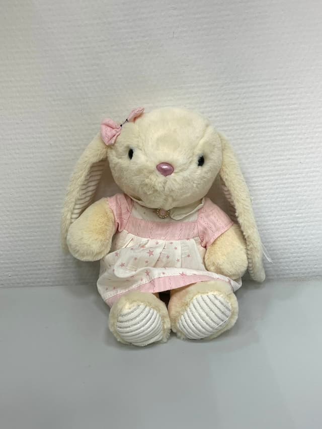 Мягкая игрушка «Зайчик с бантиком» розовая 22 см Мягкая игрушка «Зайчик с бантиком» розовая 22 см