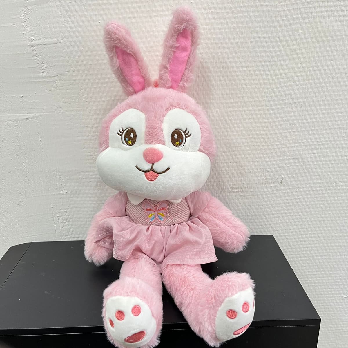 Мягкая игрушка "Зайка" 46 см, розовая