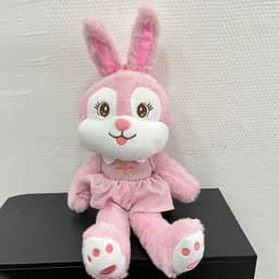 Мягкая игрушка "Зайка" 46 см, розовая