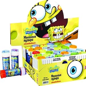 Мыльные пузыри Губка Боб 60мл Мыльные пузыри Губка Боб 60мл