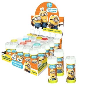 Мыльные пузыри Миньоны 50мл