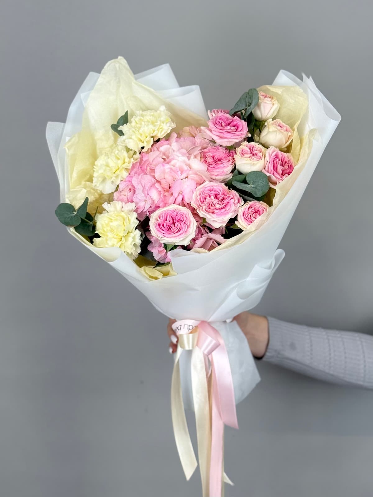 Нежный букет "Розовый поцелуй"